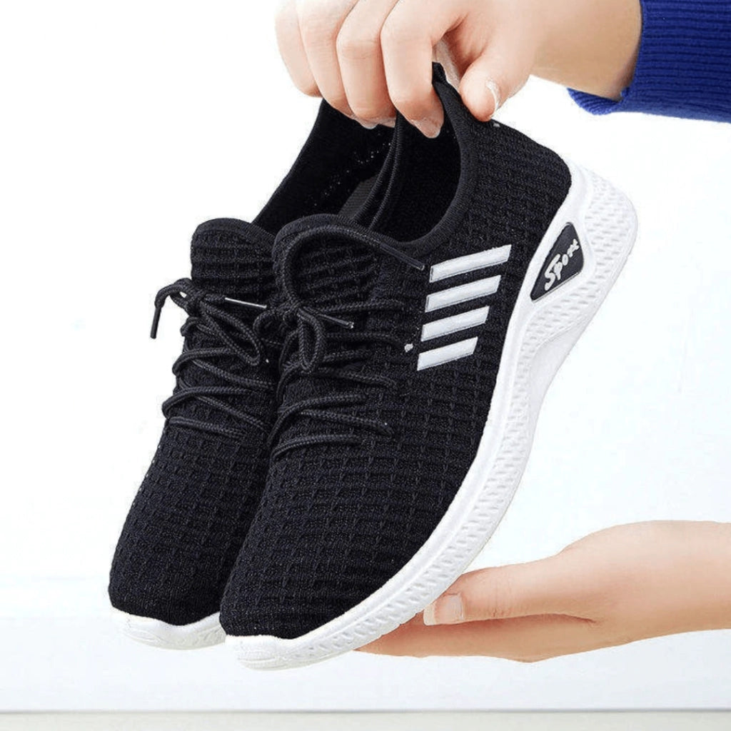 basket-noir-femme-glow-fashion-luxe-pied
