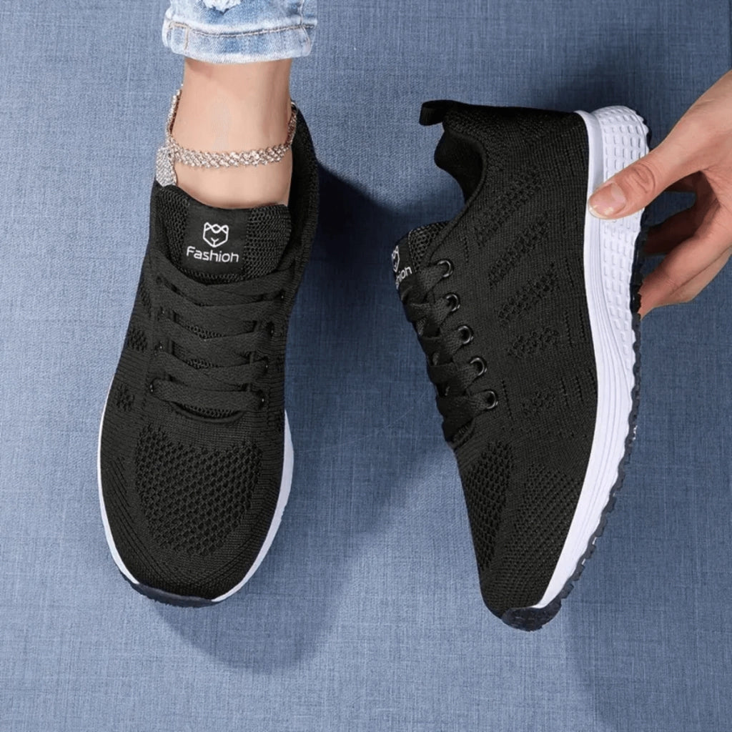 basket-noir-femme-mistep-fit-luxe-pied