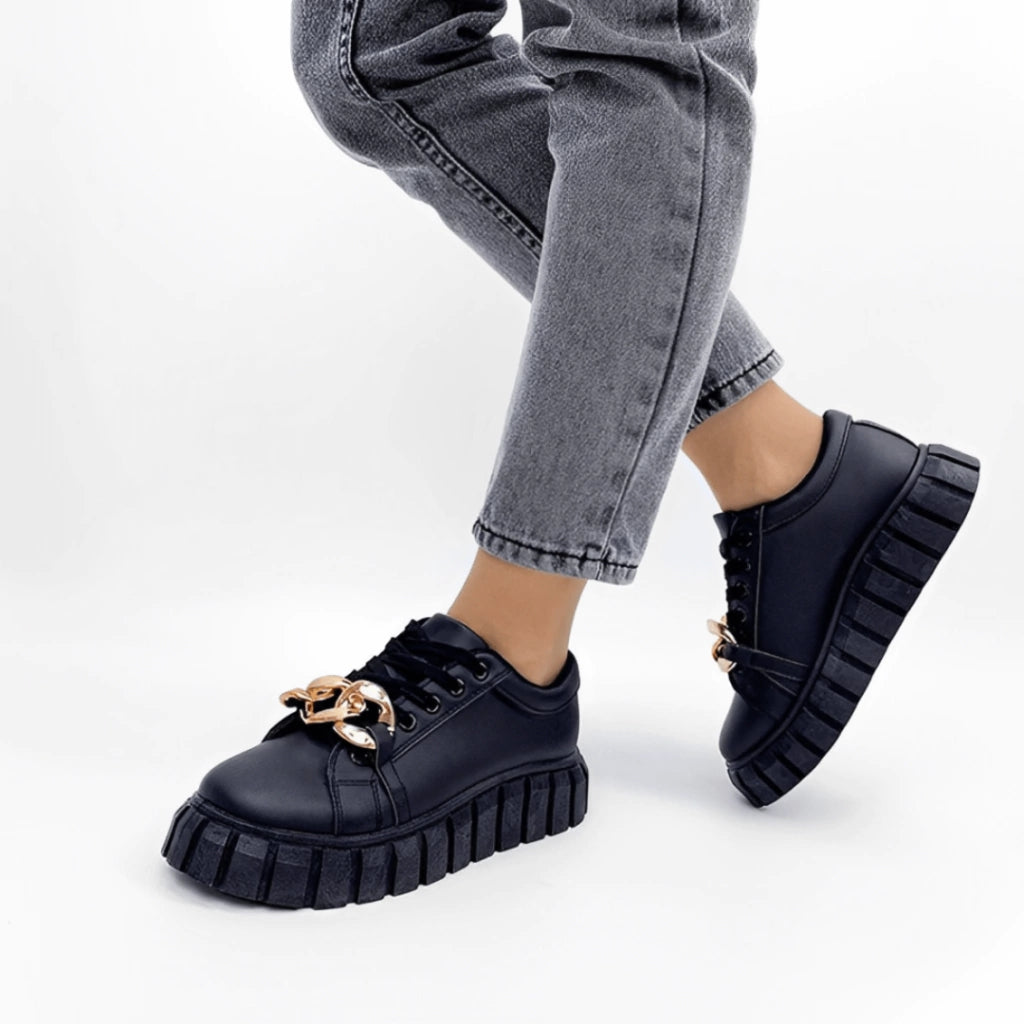 basket-noir-femme-modern-confort-luxe-pied