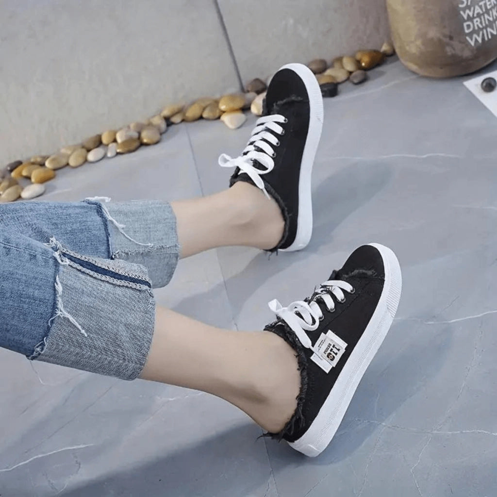 baskets-blanche-femme-bliss-step-luxe-pied