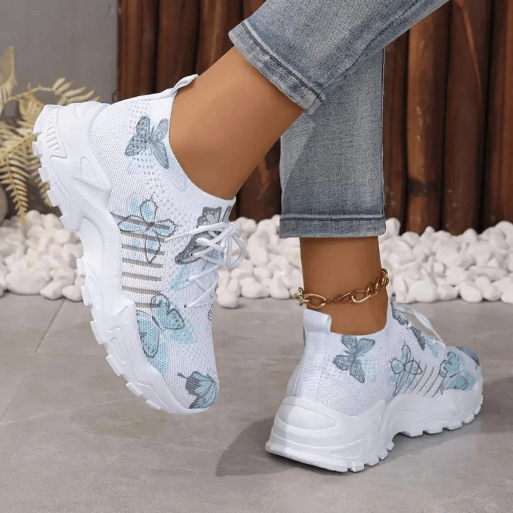 baskets-pour-femme-floral-fit-luxe-pied