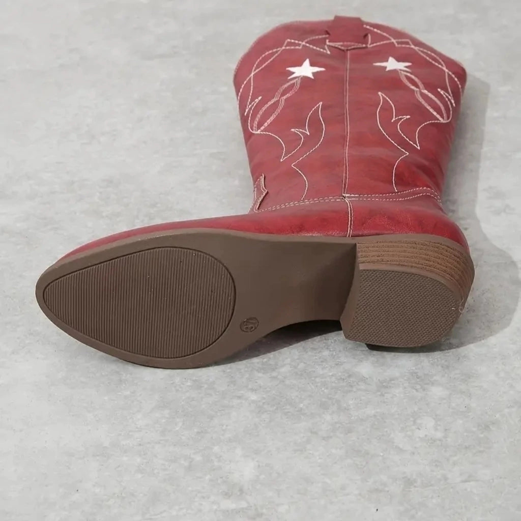 botte-country-femme-amsterda-luxe-pied