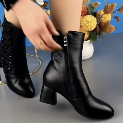 botte-moto-pour-femme-milano-luxe-pied