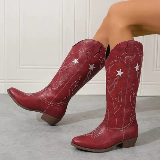 botte-western-femme-amsterda-luxe-pied