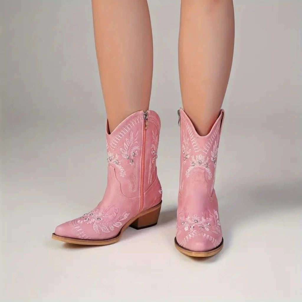 botte-western-femme-dublin-luxe-pied
