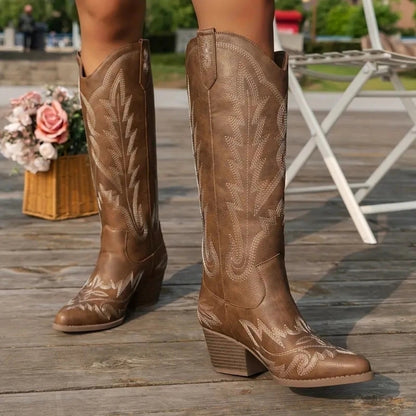 bottes-en-cuir-noir-pour-femme-viena-luxe-pied