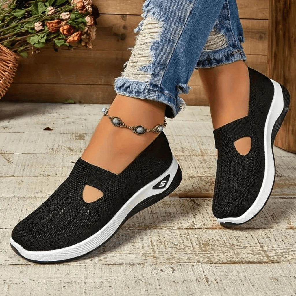 chaussure-femme-noire-leger-fit-luxe-pied