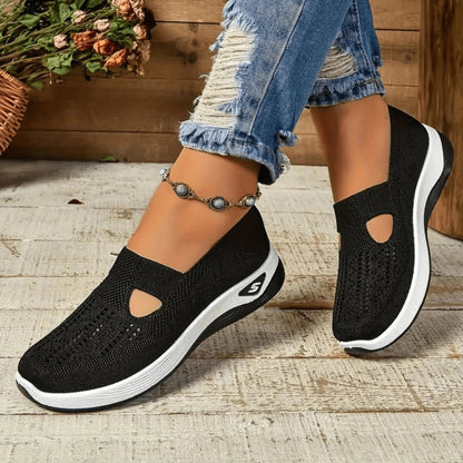 chaussure-femme-noire-leger-fit-luxe-pied