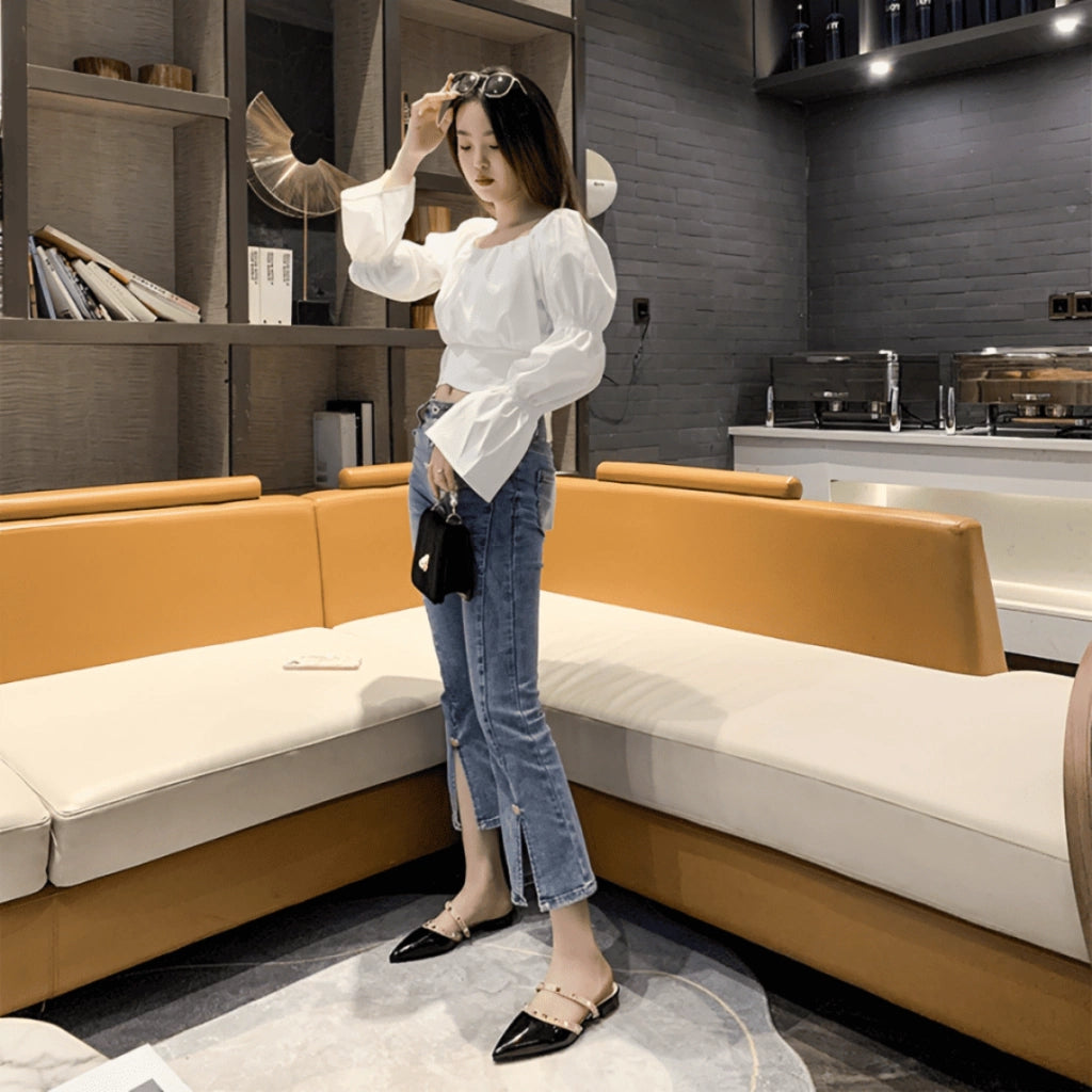 Mule Femme Scintillante