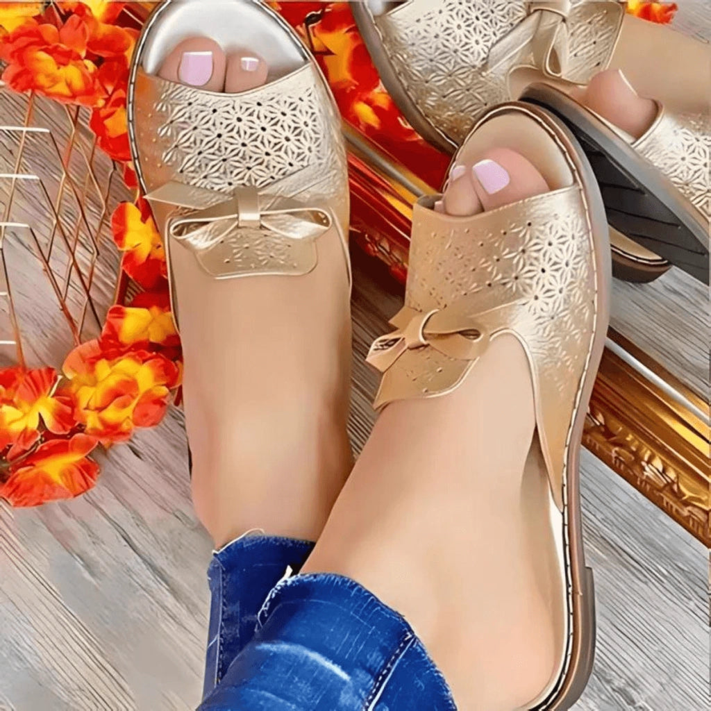 sandale-femme-dore-lacenza-luxe-pied