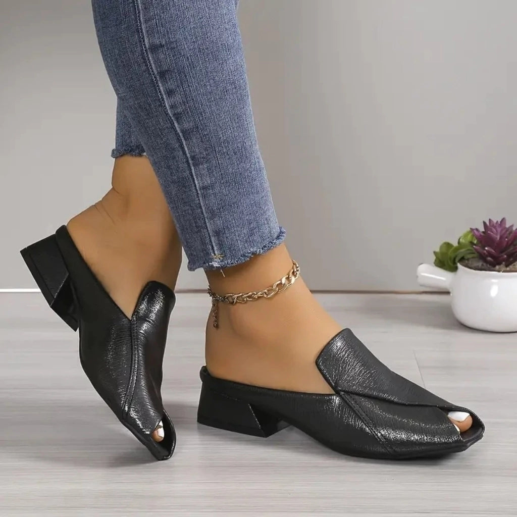 sandale-femme-noir-santorini-luxe-pied